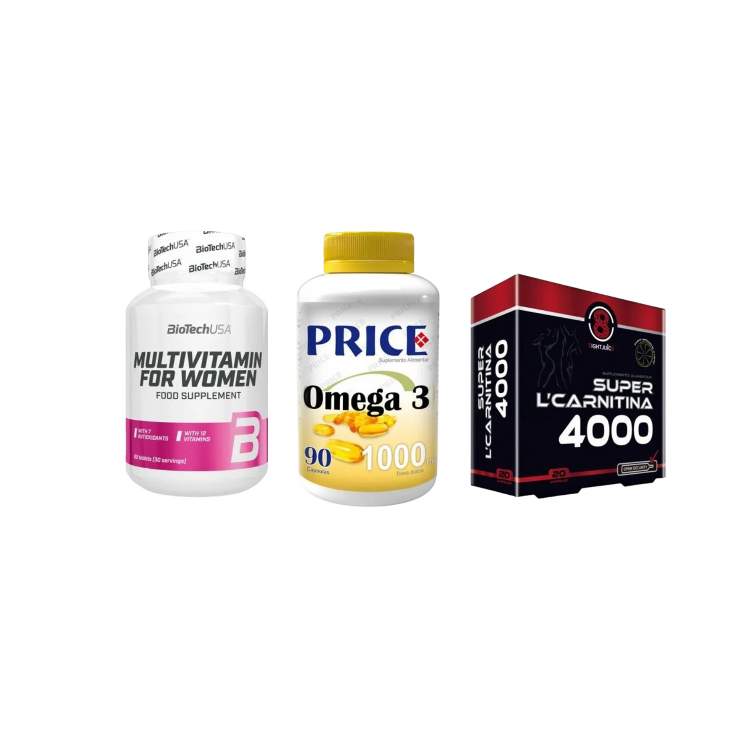 Metabolisches Gesundheits-Pack – BiotechUSA + Fharmonat für Männer
