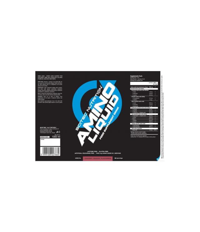 Scitec nutrition - Amino Liquid 50 1000ml