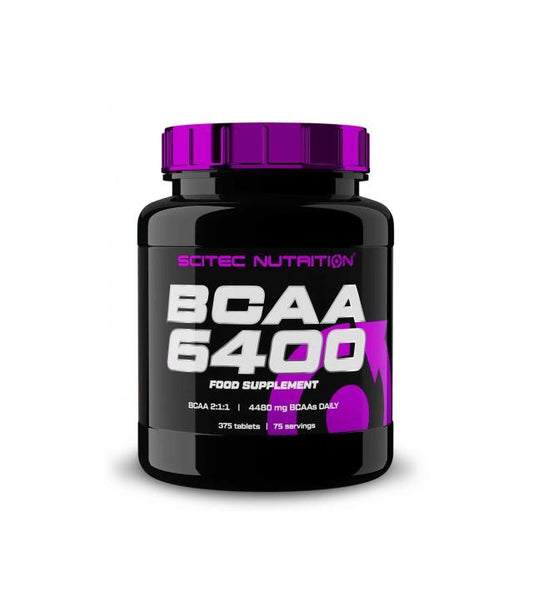 Scitec Nutrition BCAA 6400 – Acelera la recuperación y el crecimiento muscular