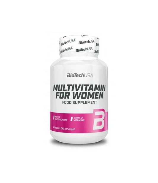 BiotechUSA – Multivitamin for Women (60 comprimidos)