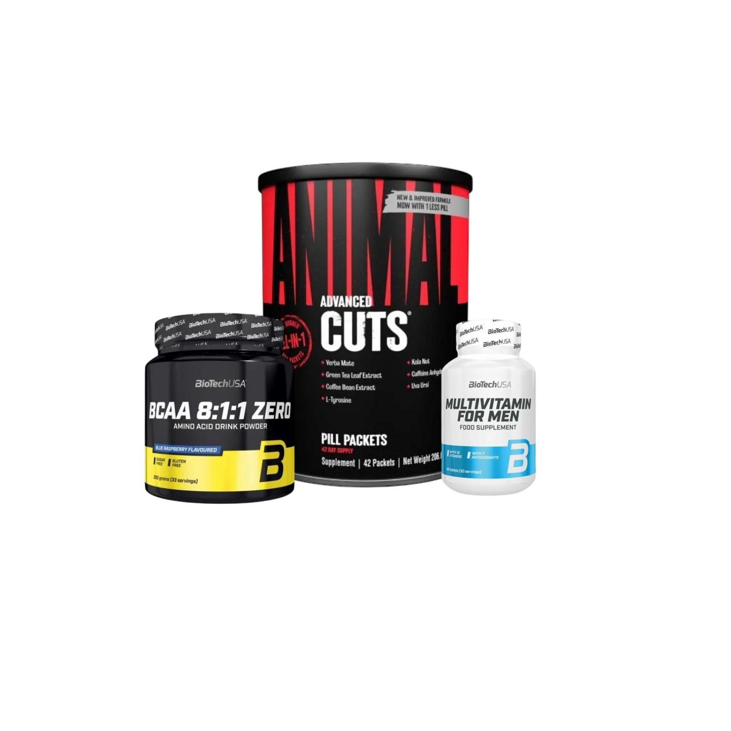 Definition Komplett-Pack – Animal Cuts + BCAA Zero + Vitamin Complex