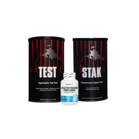 Hormon-Booster-Pack – Animal Stak + Test + Multivitamin für Männer